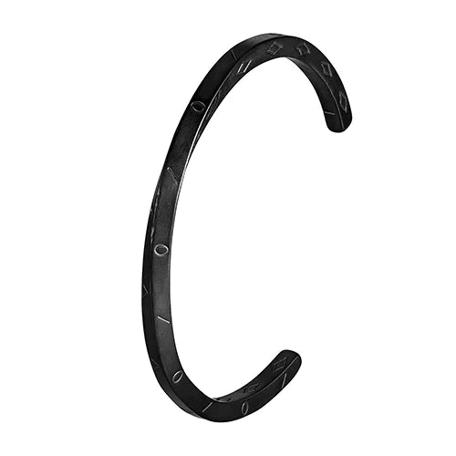 Trend Fashion Open Bangle Stainless Steel Twisted Golden Steel Color Black Men and Women‘s Exquisite Bracelet cuff Jewelry gifts